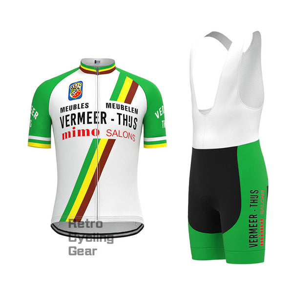 VER Stripe Retro Short Sleeve Cycling Kit