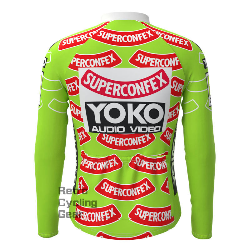 YOKO Fleece Retro-Radsport-Sets