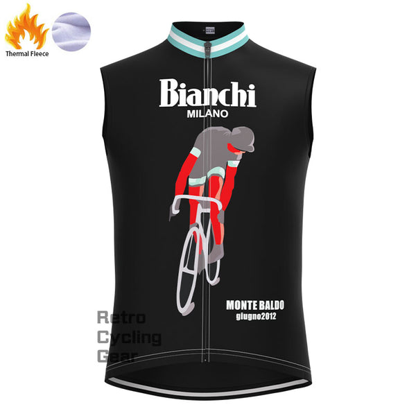Bianchi Rider Fleece Retro Cycling Vest