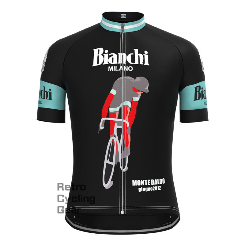 Bianchi Rider Retro Kurzarm-Fahrradset