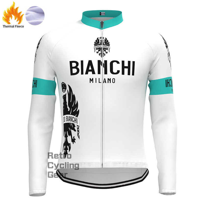 Bianchi Eagle Fleece Retro-Radtrikots