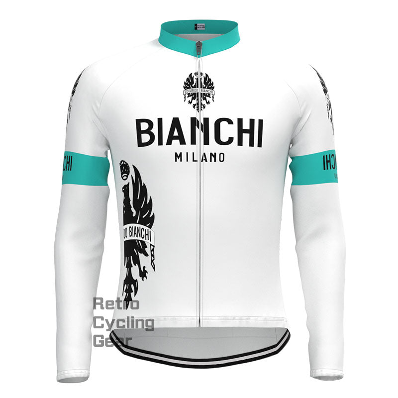 Bianchi Eagle Retro Long Sleeve Cycling Kit