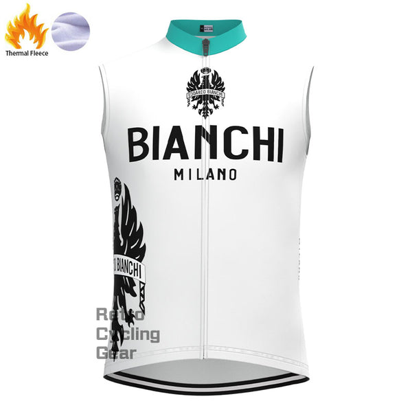 Bianchi Eagle Fleece Retro Cycling Vest