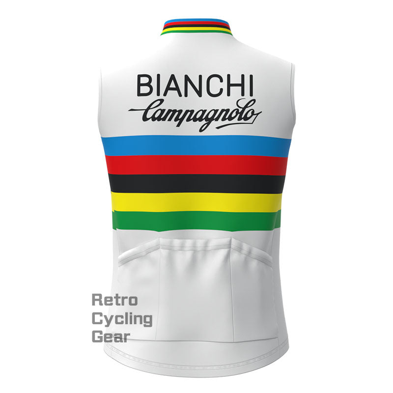 Bianchi Stripe Retro Cycling Vest