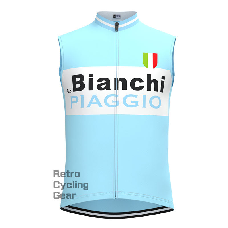 Bianchi Piaggio Retro Cycling Vest