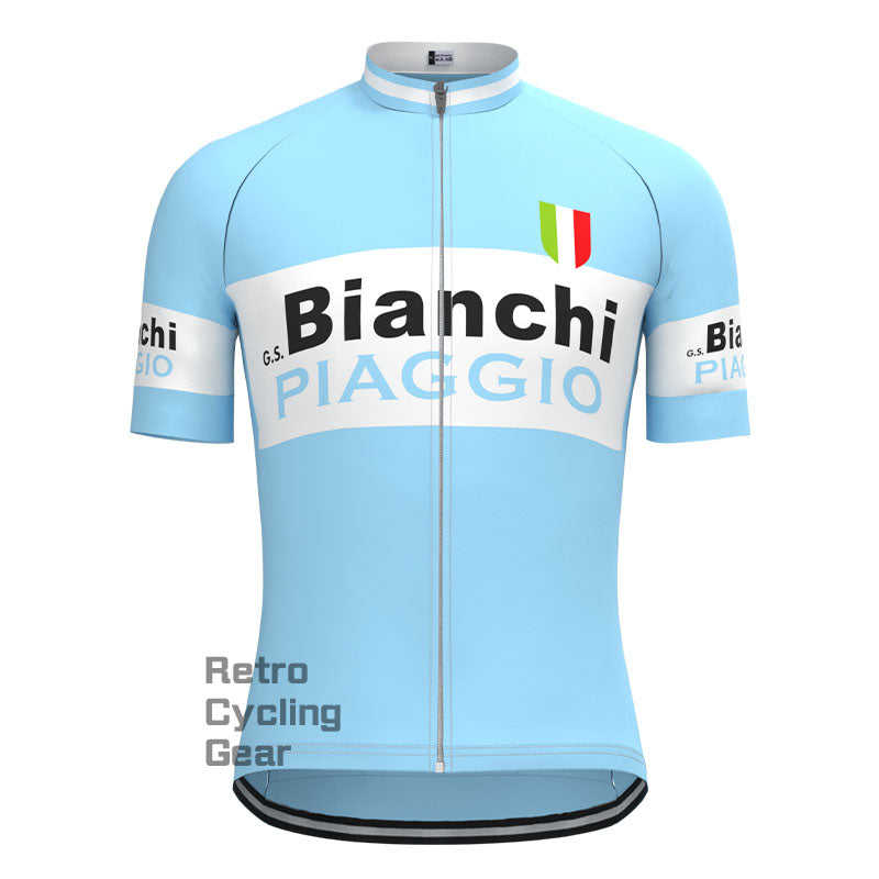 Bianchi Piaggio Retro Kurzarm-Fahrradset