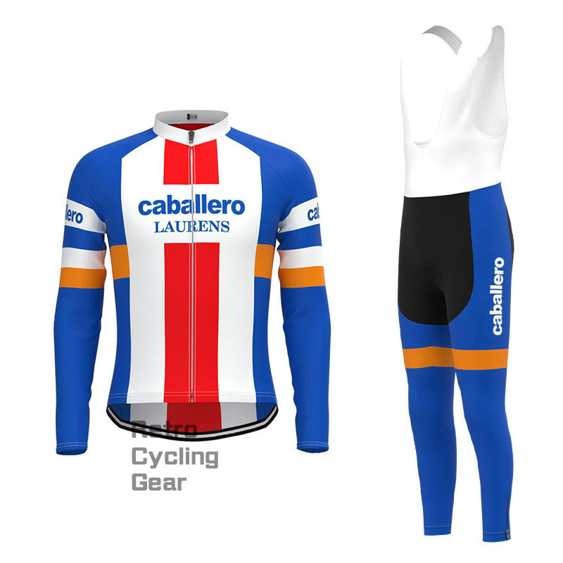 caballero Retro Long Sleeve Cycling Kit