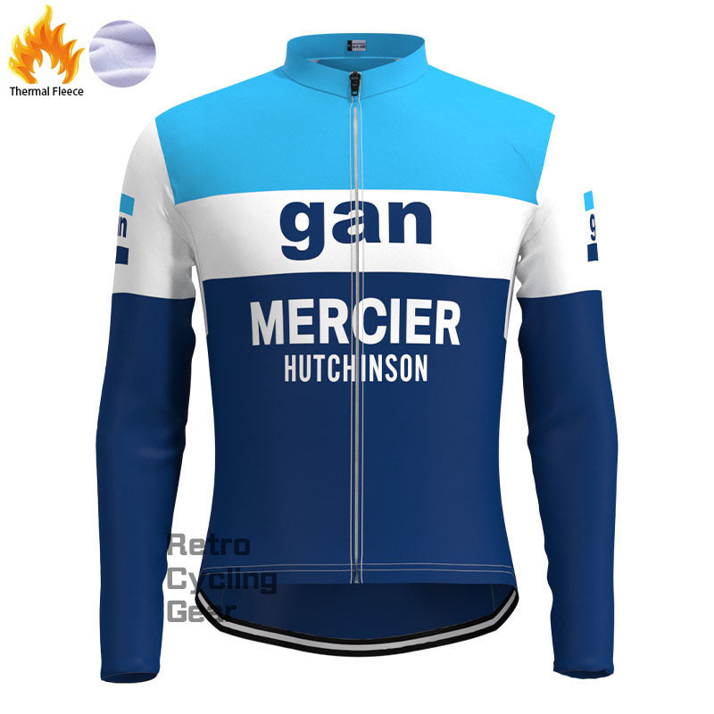 gan Fleece Retro Long Sleeves Jerseys