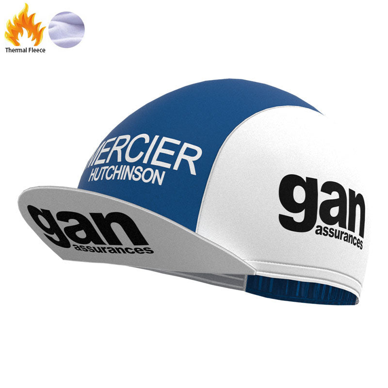 gan Blue Retro Cycling Cap