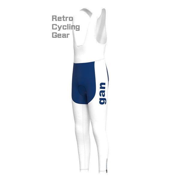 gan Blue Retro Cycling Pants