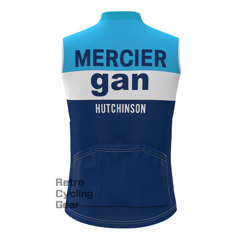 gan Blue Retro Cycling Vest