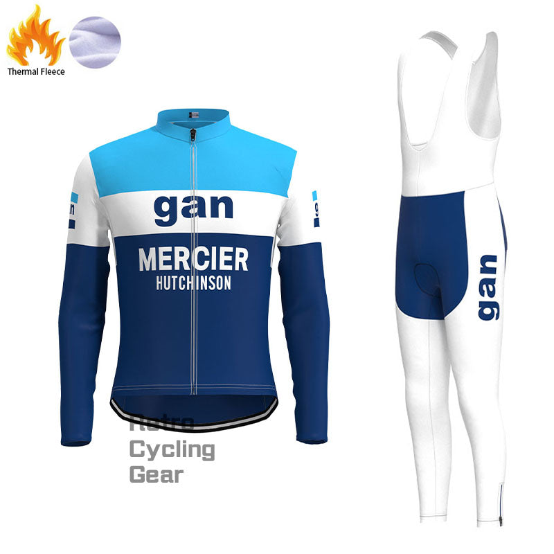 gan Fleece Retro-Radsport-Sets