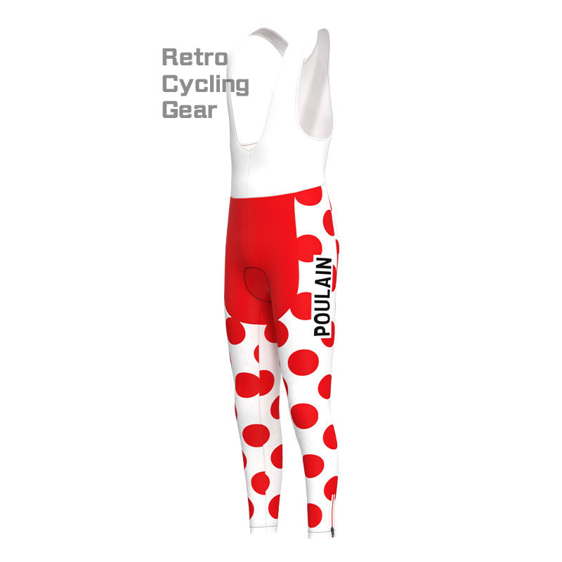 Gitane Red Dot Retro Langarm-Radsport-Set