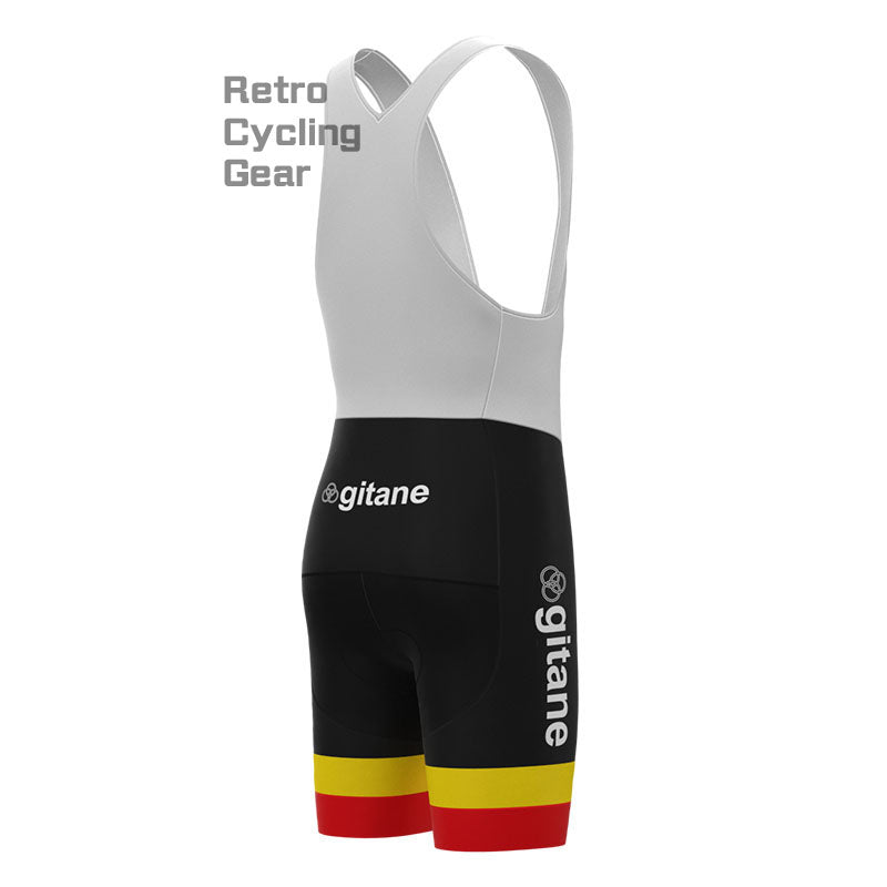 gitane Black-Red Retro Cycling Shorts