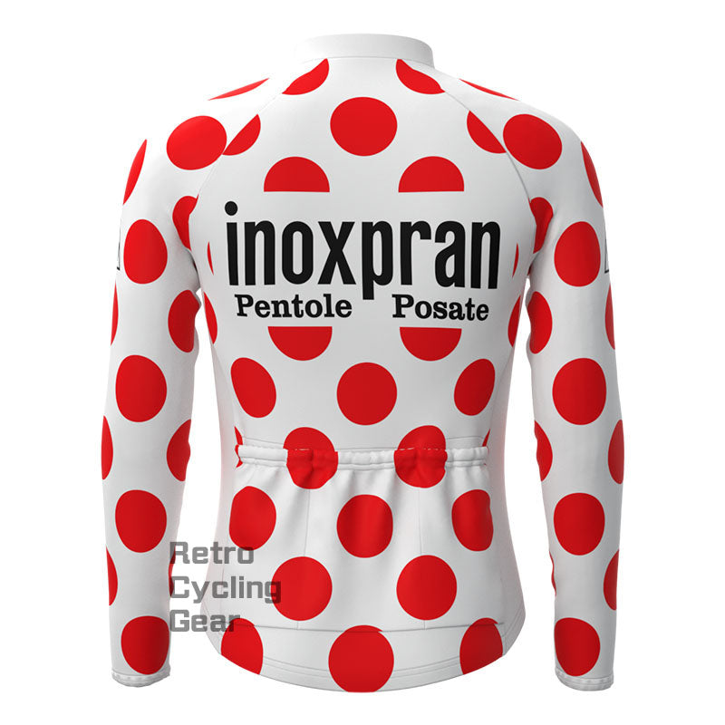 inoxpran Red-Dot Retro-Langarmtrikot