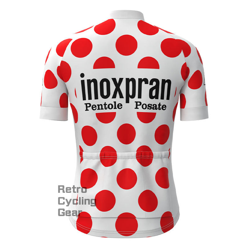 inoxpran Red-Dot Retro Kurzarm-Fahrradset