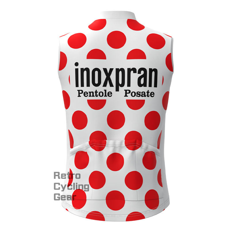 inoxpran Red-Dot Retro Fahrradweste