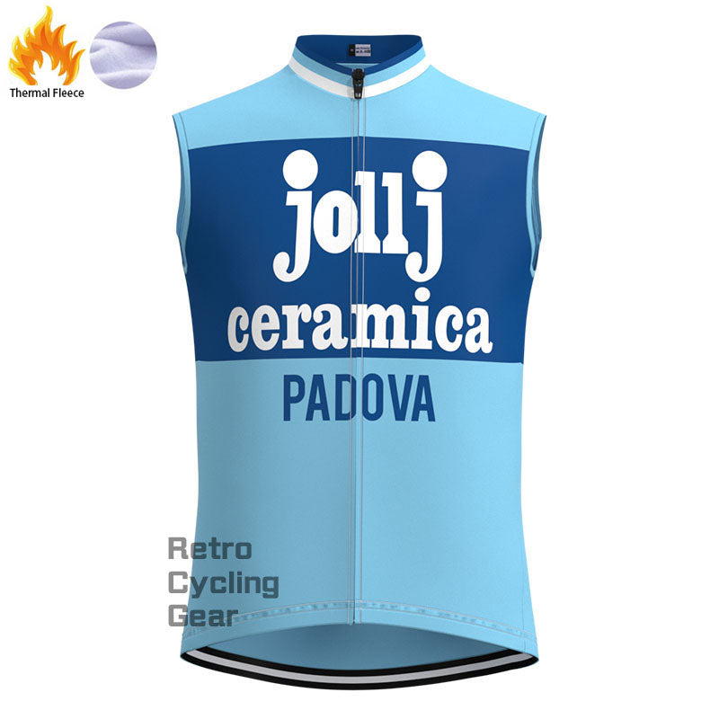 jollj Fleece Retro Fahrradweste