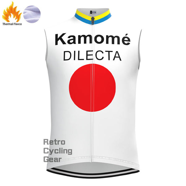 Kamome Fleece Retro Cycling Vest