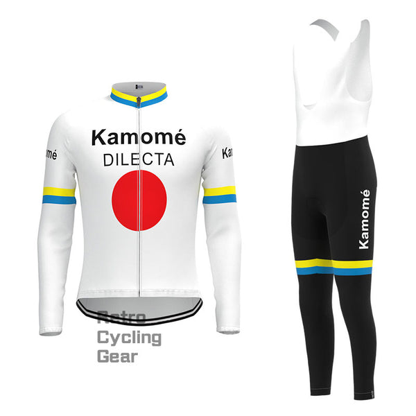 Kamome Retro Long Sleeve Cycling Kit