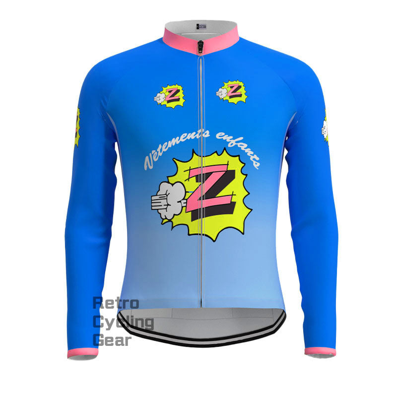 Vetements Enfants Retro Long Sleeve Cycling Kit