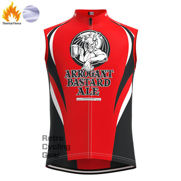 ARROGANT BASTARD ALE  Fleece Retro Cycling Vest