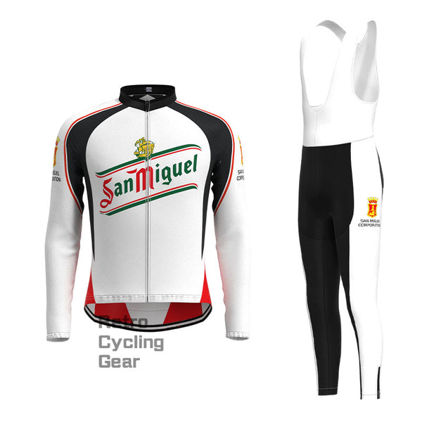 San Miguel Retro Long Sleeve Cycling Kit