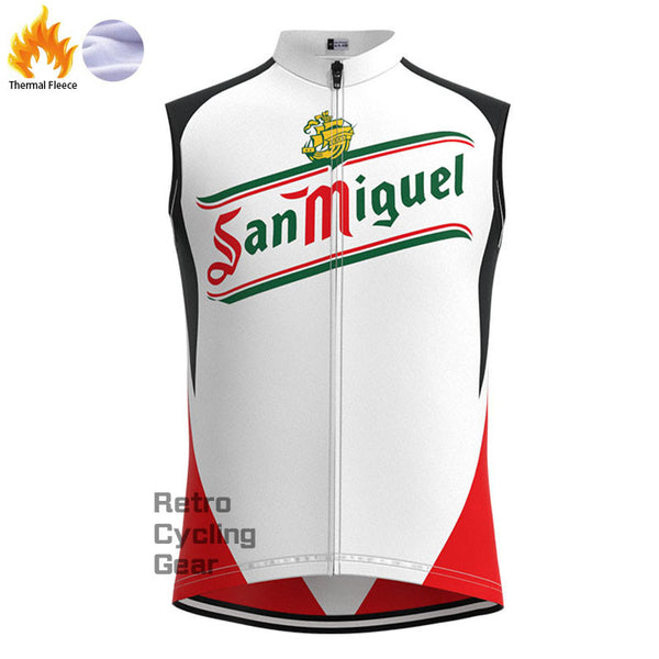San Miguel Fleece Retro Cycling Vest