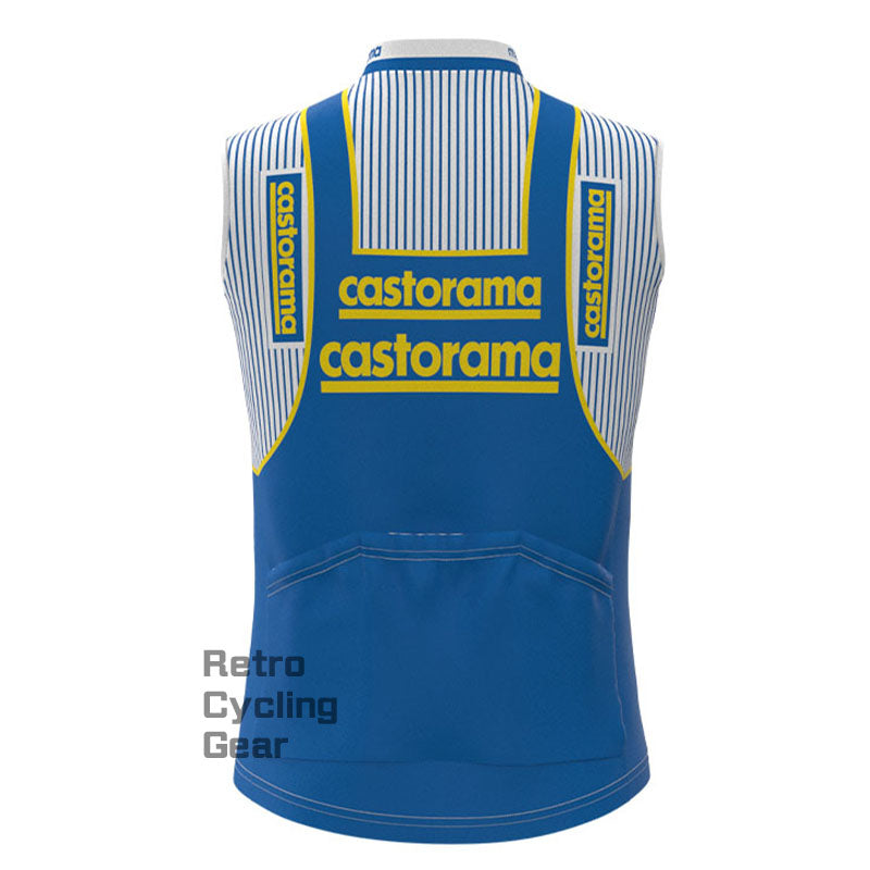 Castorama Fleece Retro Cycling Vest