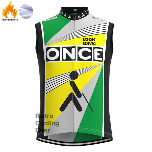 ONCE Fleece Retro Cycling Vest