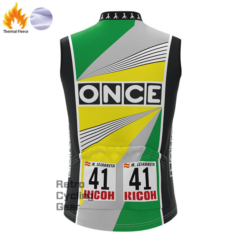 ONCE Fleece Retro Cycling Vest