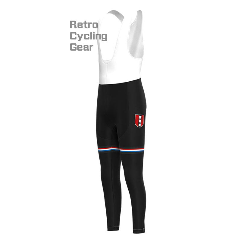 Amsterdam Black Fleece Retro Cycling Kits