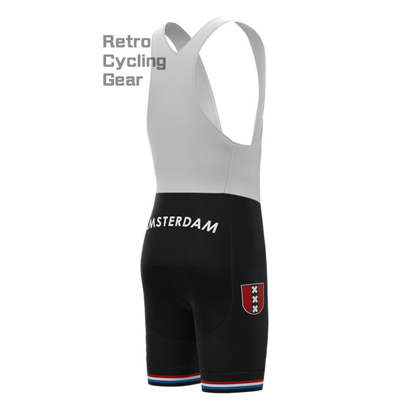 Amsterdam Black Retro Cycling Shorts