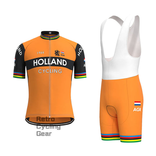 Holland Retro Kurzarm-Radsport-Set