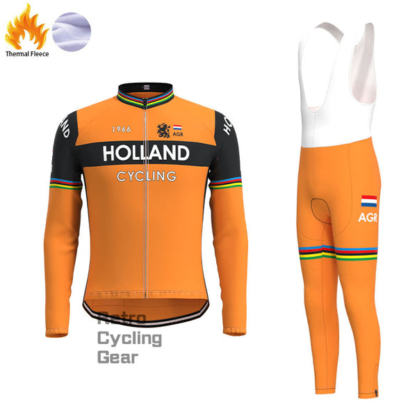 Holland Fleece Retro Cycling Kits