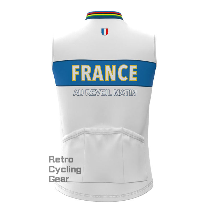 France Retro Cycling Vest