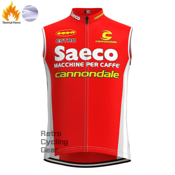 Seaco Fleece Retro Cycling Vest