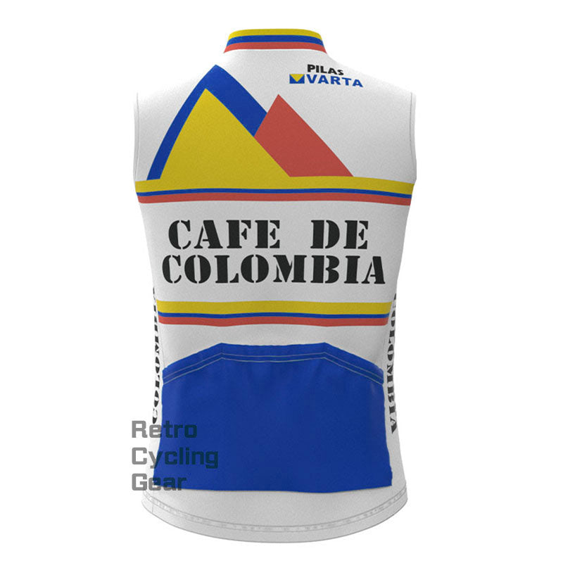 Cafe De Colombia Retro Cycling Vest
