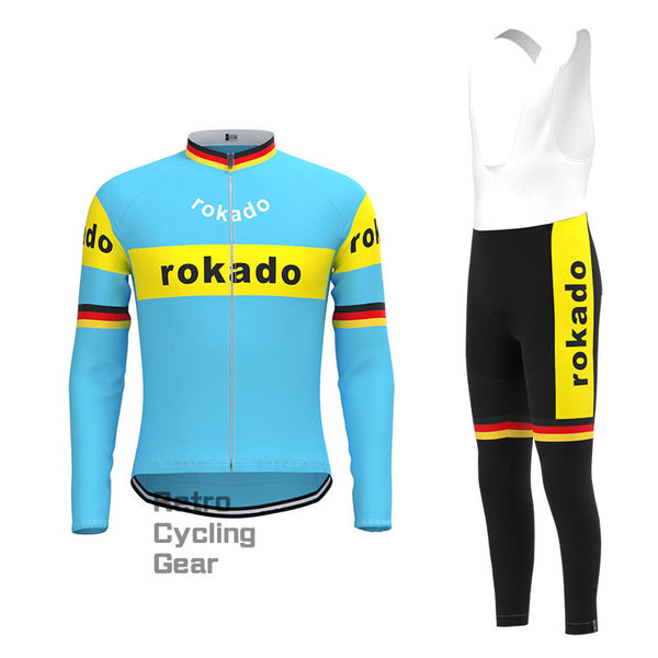 rokado Retro Langarm-Fahrradset