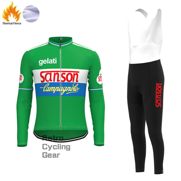 sanson Fleece Retro Cycling Kits