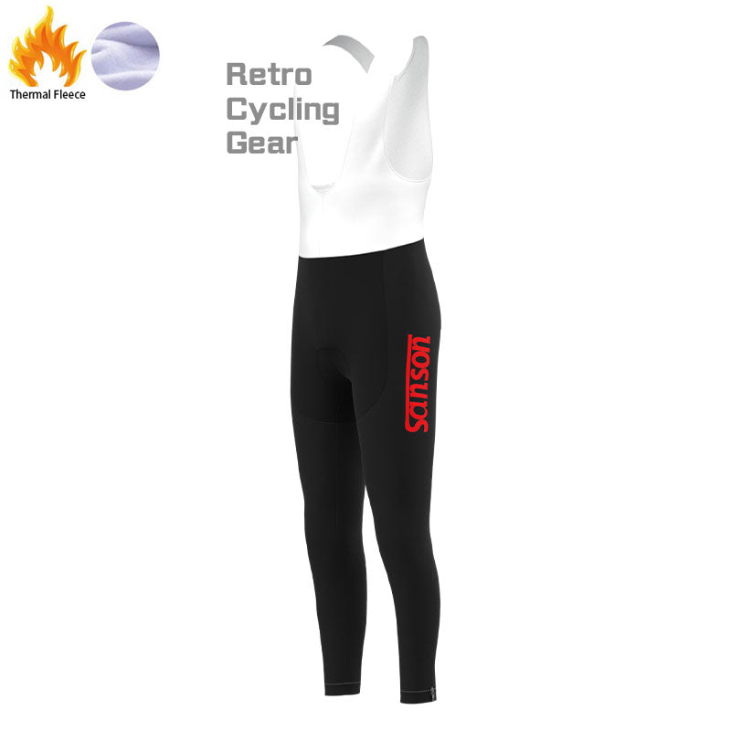 sanson Fleece Retro Cycling Pants