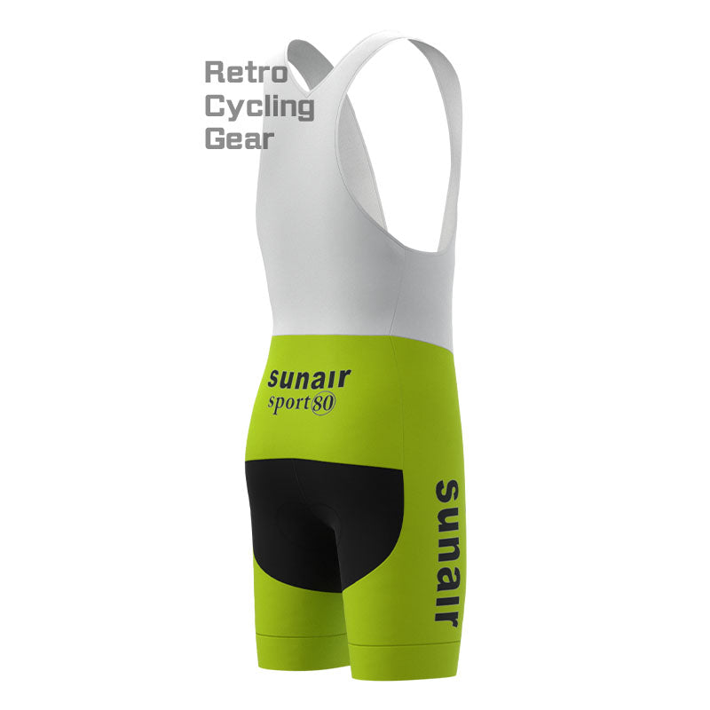 sunair Green Retro Short Sleeve Cycling Kit