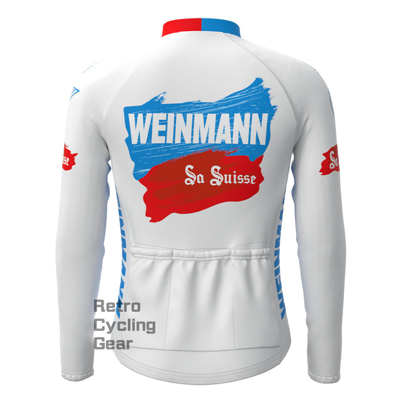 Weinmann Painting Fleece Retro Long Sleeves Jerseys